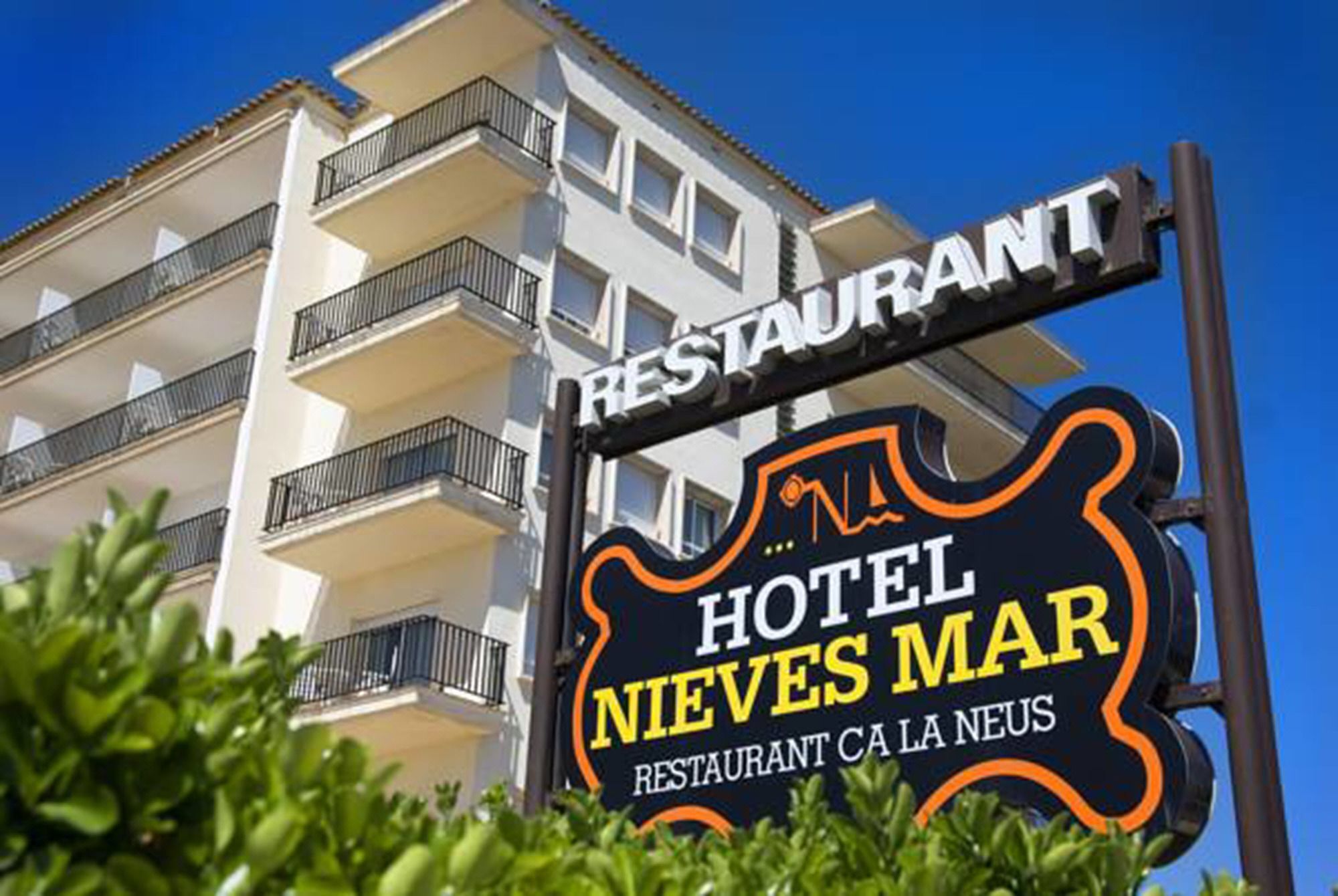 Rvhotels Nieves Mar L' Escala Dış mekan fotoğraf